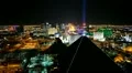 Timelapse Aerial View Cars Traffic Las Vegas Strip Highway Rush Hour Night Light 4k or 4k+ Resolution