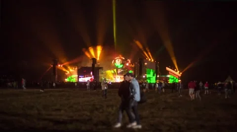 Timelapse on AFP fest 01 Stock Footage 49317631