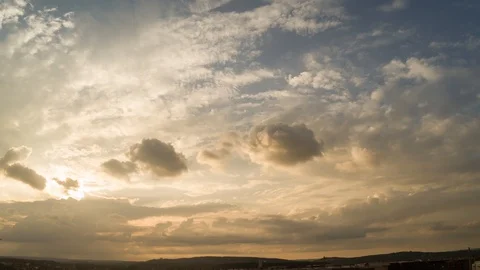 Timelapse Afternoon Cloudscape Stock Footage 117127120