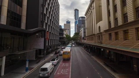 Timelapse of Afternoon traffic Stock-Footage 146454366