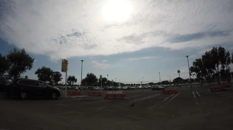 Timelapse of Airplane Flying Over  Stock Footage 65131197