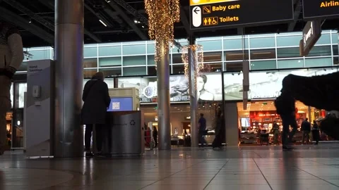 Timelapse at Airport Stock Footage 172406019