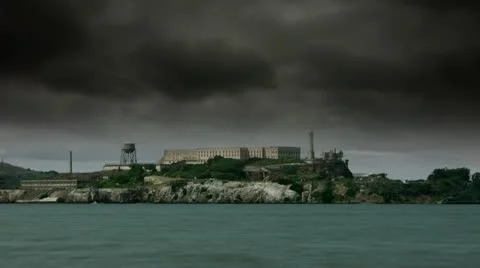 Timelapse Alcatraz Island 스톡 동영상 11562932