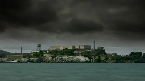 Timelapse Alcatraz Island 스톡 동영상 11609239