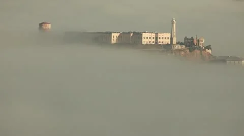 Timelapse Alcatraz Island Stock Footage 12448325