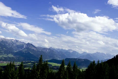 Timelapse in the Alps afternoon Stock Footage 26325343