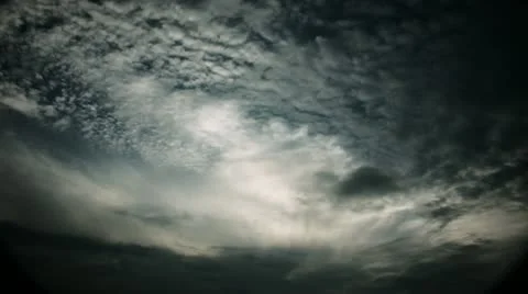 Timelapse altocumulus clouds Stock-Footage 11598378