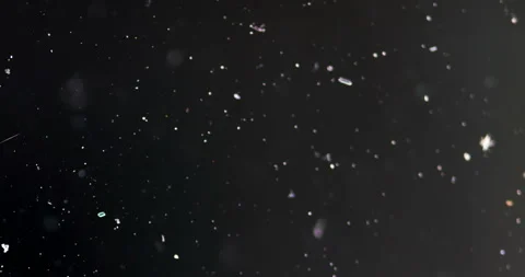 Timelapse of Ammonium oxalate crystallization under polarized light Stock Footage 116474643