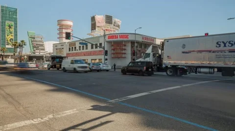 TimeLapse amoeba traffic Stock Footage 49802027