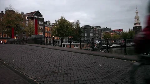 Timelapse Amsterdam Stock Footage 55493250