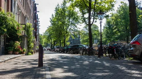 Timelapse in Amsterdam Stock Footage 132669912