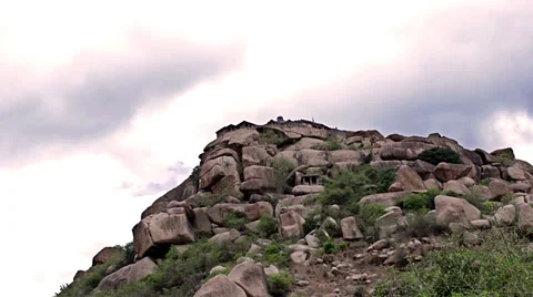 Timelapse of ancient temple ruins Stock Footage 39839561
