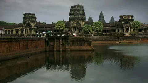 Timelapse Angkor Wat 스톡 동영상 11601306