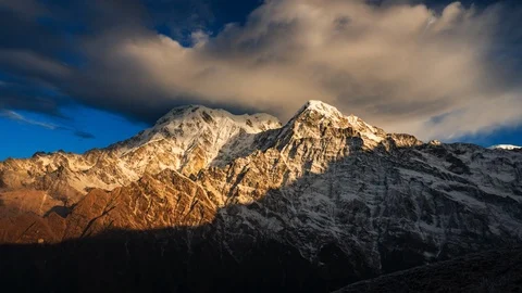 Timelapse of Annapurna Stock-Footage 98805508