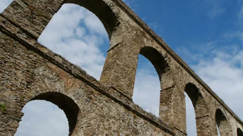 Timelapse of the aqueduct Video stock 36030169
