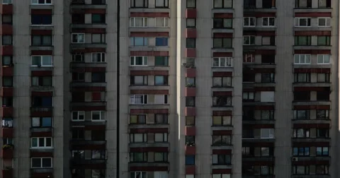 Timelapse of architecture and sky Stock Footage 52002262