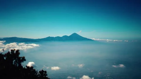  Timelapse of Arjuno Mountain Stock Footage 289325699