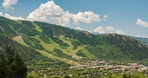 Timelapse Aspen Stock Footage 95162091