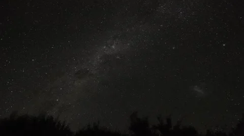 Timelapse astro night time sky stars Stock Footage 68709535