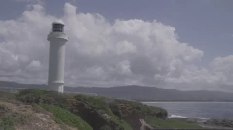 Timelapse of Austrailian lighthouse. Stock Footage 56511581