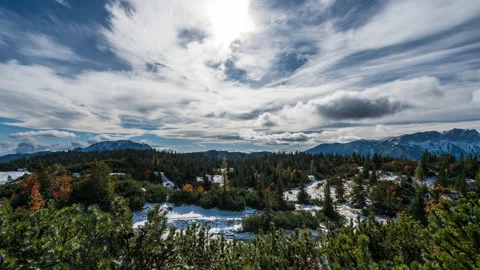 Timelapse in austrian mountains Stock Footage 171241435