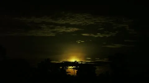 Timelapse Bali sunrise Video stock 11594755