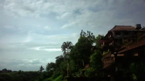 Timelapse Bali villa Видео 11528329