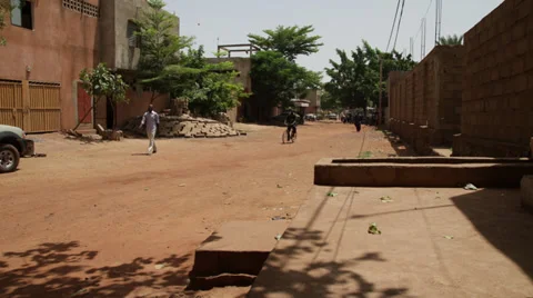Timelapse in bamako's street Video stock 32240579