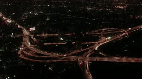 Timelapse Bangkok freeway Stock-Footage 11596995