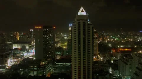 Timelapse Bangkok skyline Stock-Footage 11538512