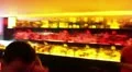 Timelapse of bar in night club shot as if the person was drunk or had drugs HD Footage