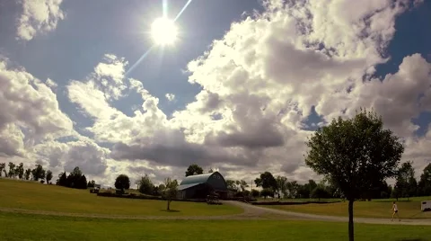 Timelapse barn 2 Stock Footage 41832561