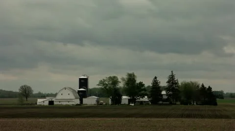 Timelapse barn houses Stock-Footage 11607962