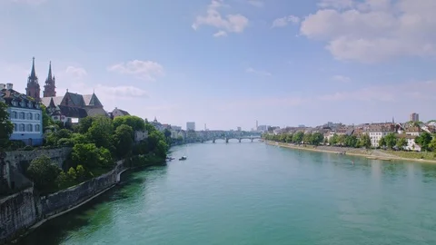 Timelapse Basel Switzerland Stock Footage 93860811
