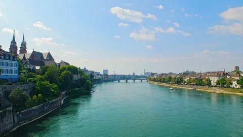 Timelapse Basel Switzerland Stock Footage 98379201
