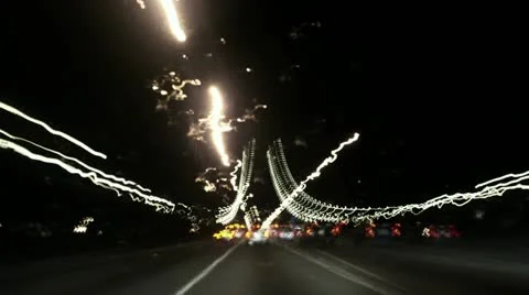 Timelapse Bay Bridge drive Stockbeeldmateriaal 11562944