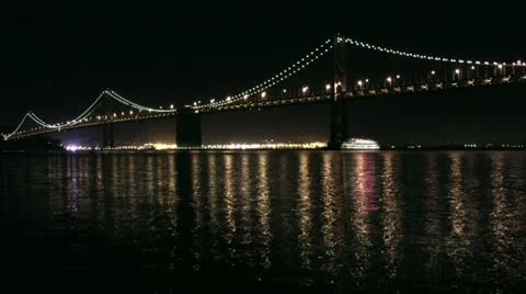 Timelapse Bay Bridge Vídeo Stock 11590376