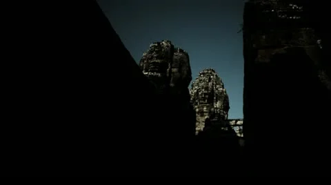 Timelapse Bayon Temple Vídeo Stock 11582948