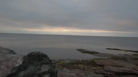 Timelapse on a beach 스톡 동영상 25658583