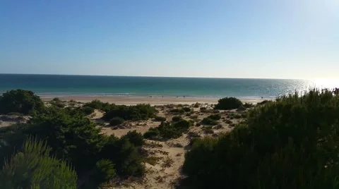 Timelapse of  a beach Video stock 65091018