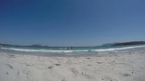 Timelapse at the beach Stock Footage 81568038