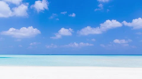 Timelapse in the beach Stock Footage 99284125