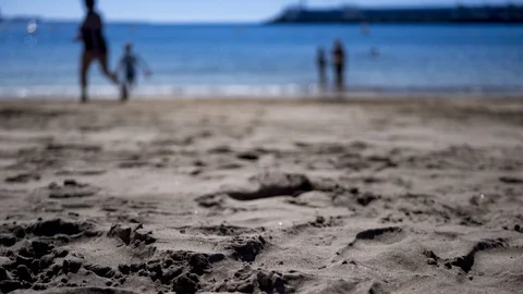 Timelapse On a beach in Tenerife Stock Footage 108585930