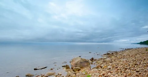 Timelapse of beautiful clouds Stock Footage 81891497