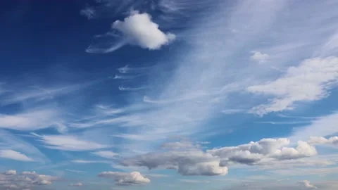 Timelapse of beautiful clouds over the summer city Vídeos de archivo 161351696