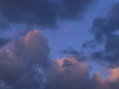Timelapse with beautiful clouds in the sky. Video stock 99146732