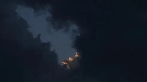 Timelapse with beautiful clouds in the sky. Stock Footage 99149651