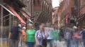 Timelapse beautiful commercial street Old Town Bologna Italy medieval city icon HD Footage
