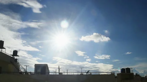 Timelapse of beautiful dramatic sky Video stock 139222352