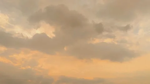Timelapse of beautiful sky at sunset Stock Footage 161263820